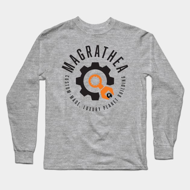 Magrathea Long Sleeve T-Shirt by MindsparkCreative